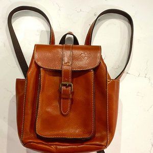 Patricia Nash Aberdeen Genuine Leather Backpack Purse